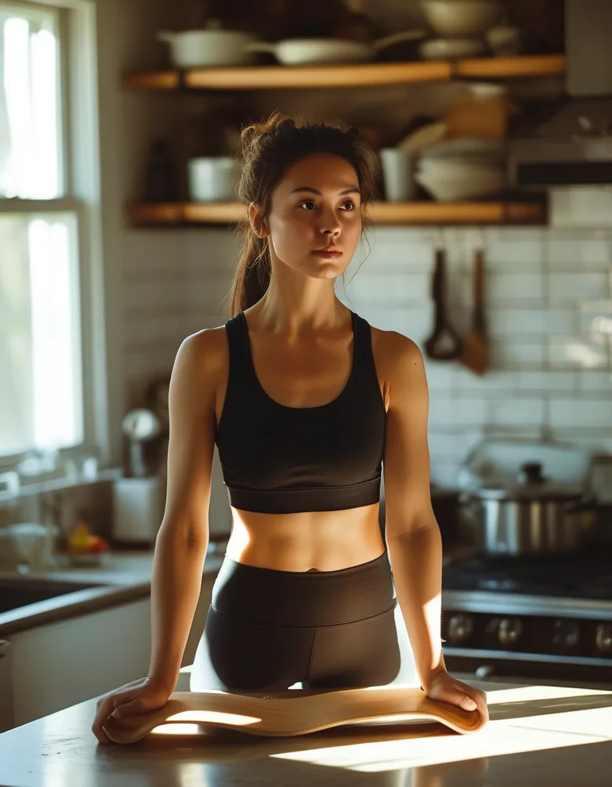 5 Balance Drills You Can Do at the Kitchen Counter While Waiting on Coffee